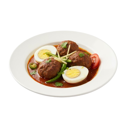 Meatballs Kofta with Egg