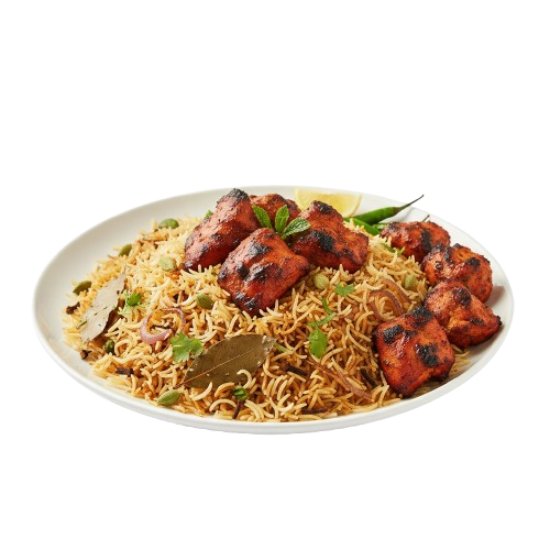 Biryani with Tikka